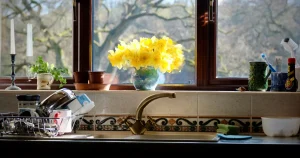 How to Decorate a Kitchen Window Sill